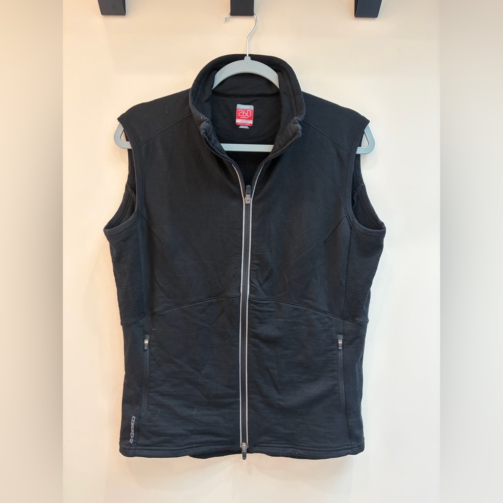 Icebreaker GT 260  100% Merino Wool Zip-Up Vest
